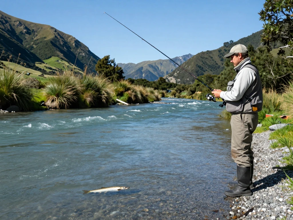 Clean New Zealand waterways and sustainable fishing